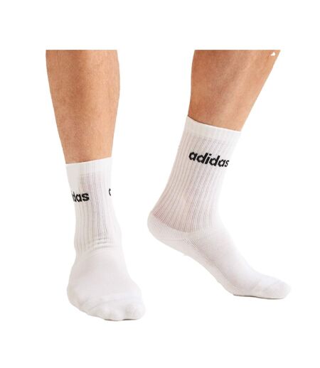 Chaussettes Linear Adulte Blanc Adidas