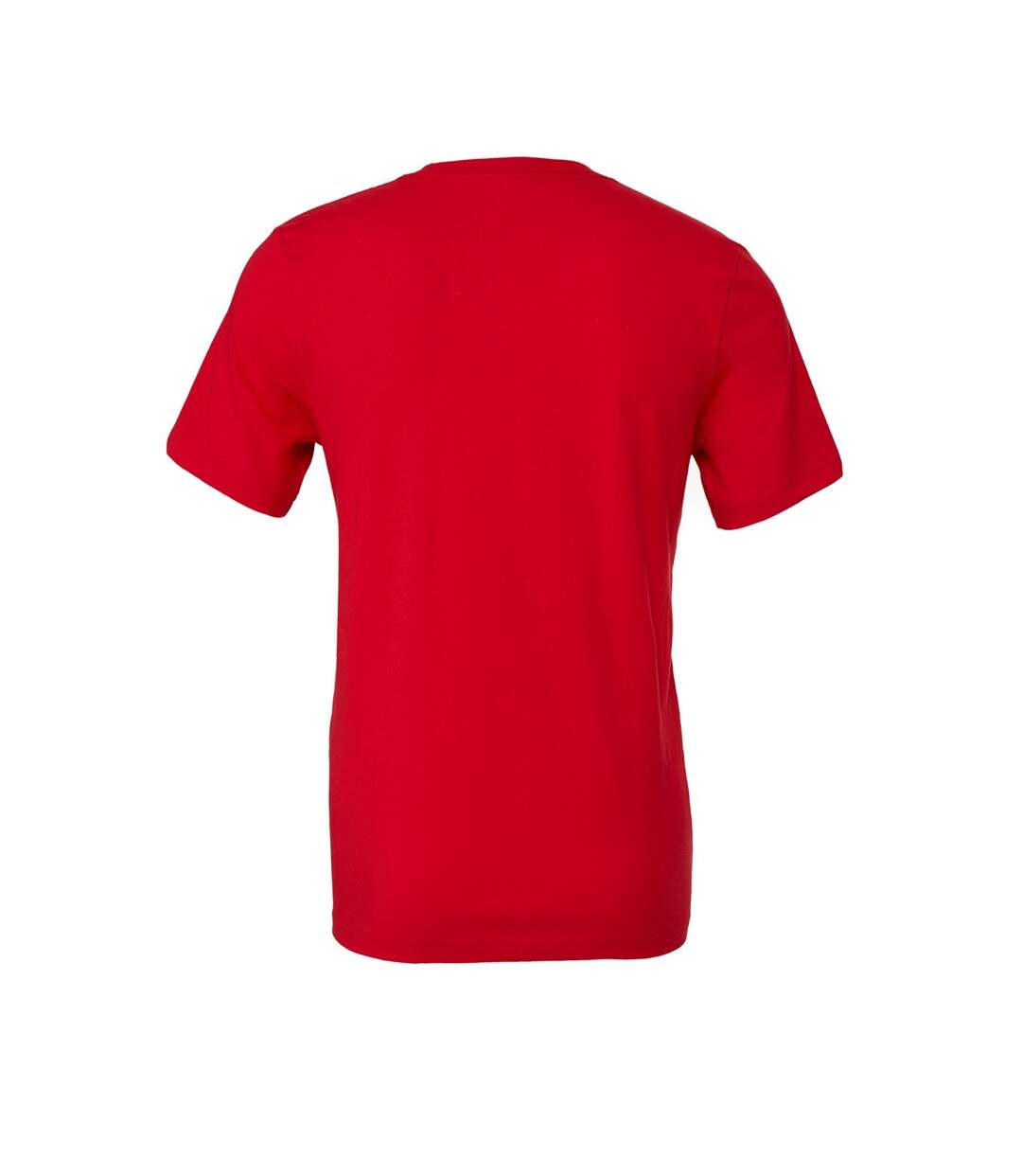 T-shirt unisexe rouge Bella + Canvas