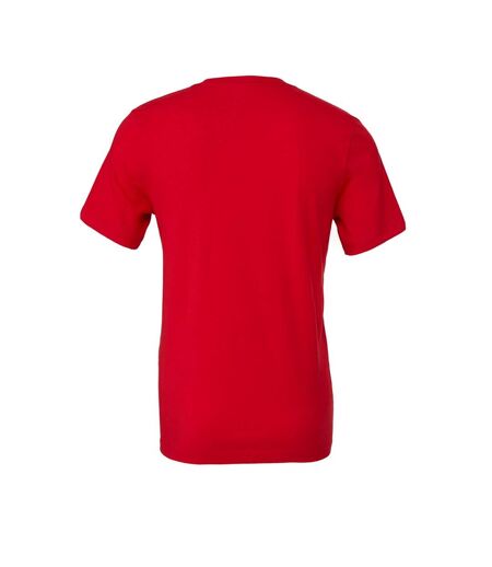 T-shirt unisexe rouge Bella + Canvas