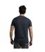 Mens camp kit graphic t-shirt navy Weird Fish-2