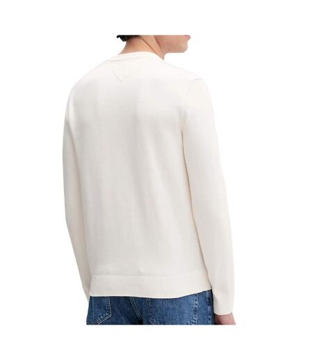 Pull blanc homme tommy hilfiger tjm slim ess