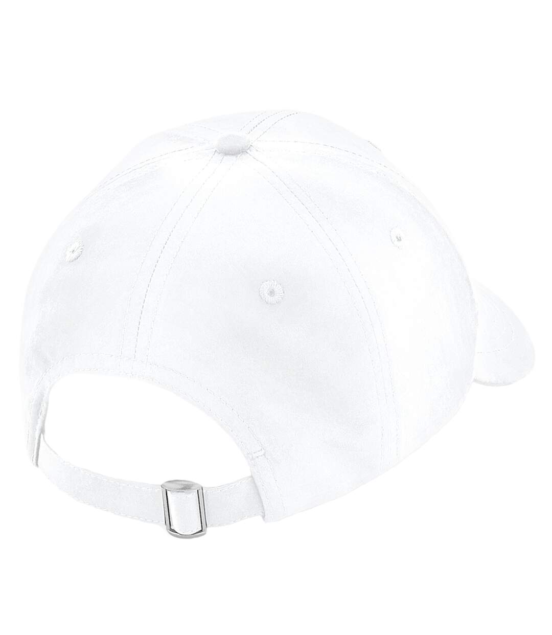 Unisex adult pro-style recycled cap white Beechfield-2