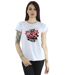 Disney - T-shirt CARS LIGHTNING MCQUEEN COLLAGE - Femme (Gris chiné) - UTBI13988-2
