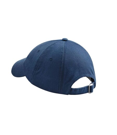 Casquette À Profil Bas Unisexe Adulte Heavy Drill Bleu Marine Beechfield