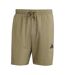 Short Motif/style 3 Rayures Homme Kaki Blanc Adidas-1
