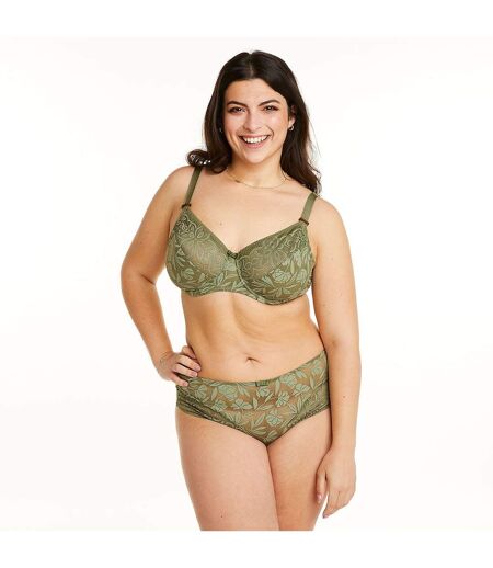 Soutien-gorge à armatures grand maintien kaki Apologie