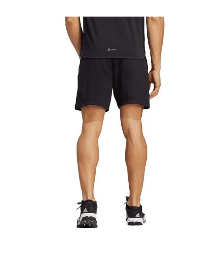 Mens Training Shorts Black Adidas