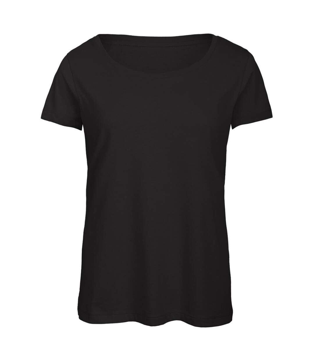 B&C Womens/Ladies Favourite Cotton Triblend T-Shirt (Black) - UTBC3644-1