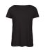 B&C Womens/Ladies Favourite Cotton Triblend T-Shirt (Black) - UTBC3644