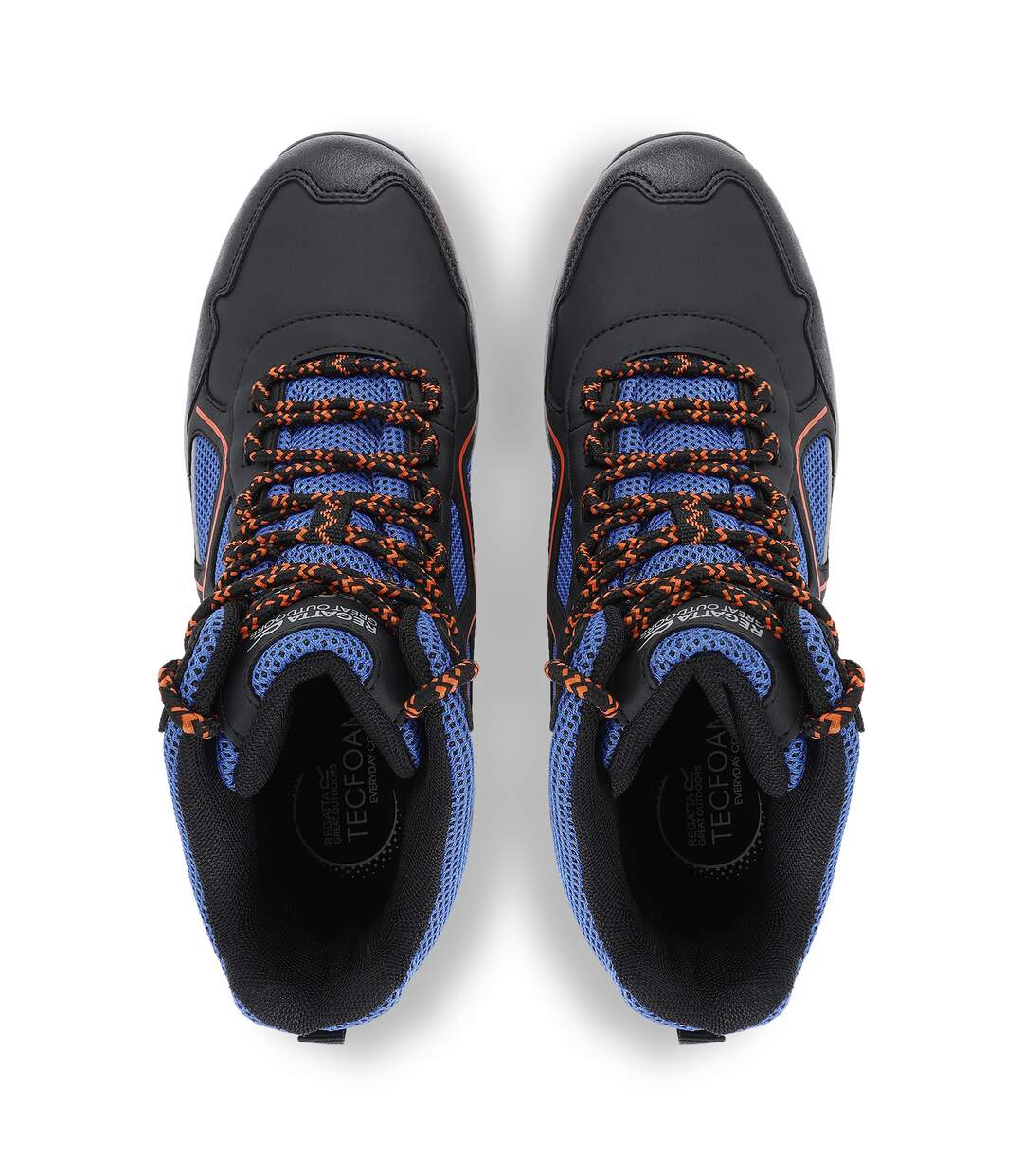 Bottines de marche vendeavour homme bleu olympien / noir / orange foncé Regatta