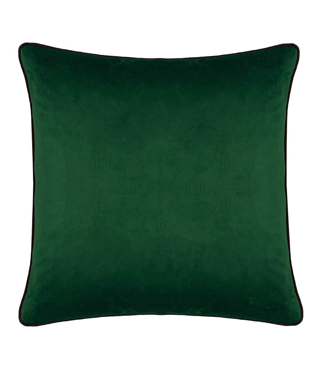 Bee deco geometric cushion cover one size emerald green Furn