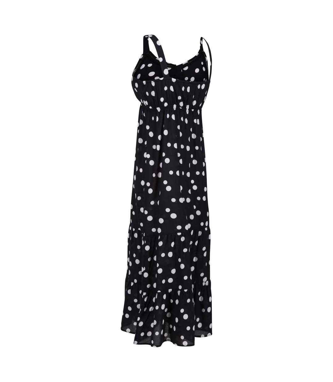 Womens/ladies gazania polka dot lightweight casual dress black/white Regatta-4