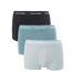 X3 Boxers Gris/Bleu/Noir Calvin Klein Jeans Rise Trunk 3 - S