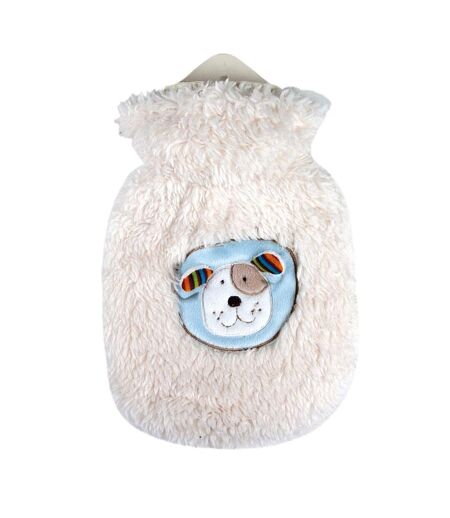 Sanger children's hot water bottle dog brum fleece cover 0.8l one size one colour Universal Textiles