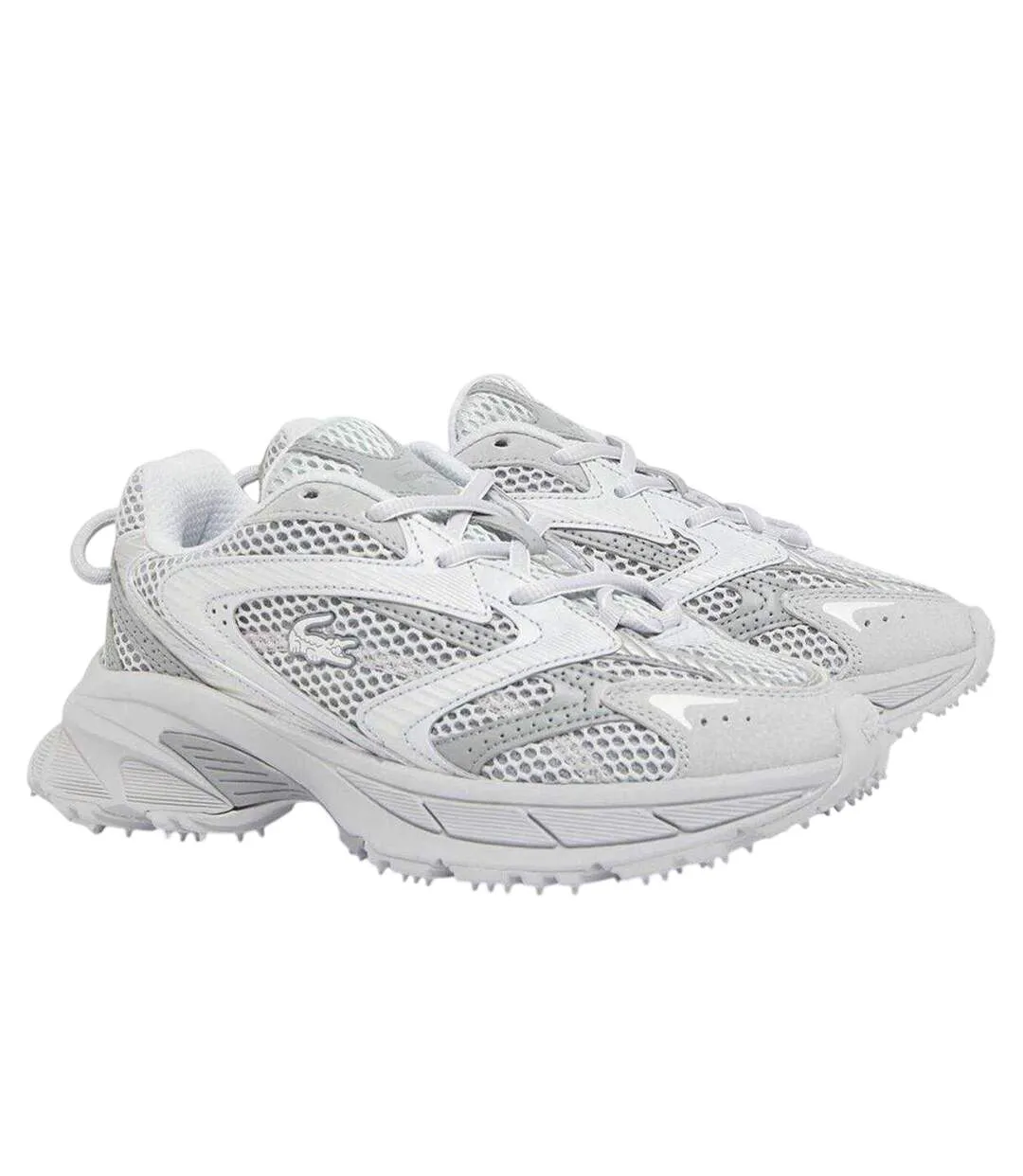 Baskets L003 Neo Shot Femme Gris Lacoste-1