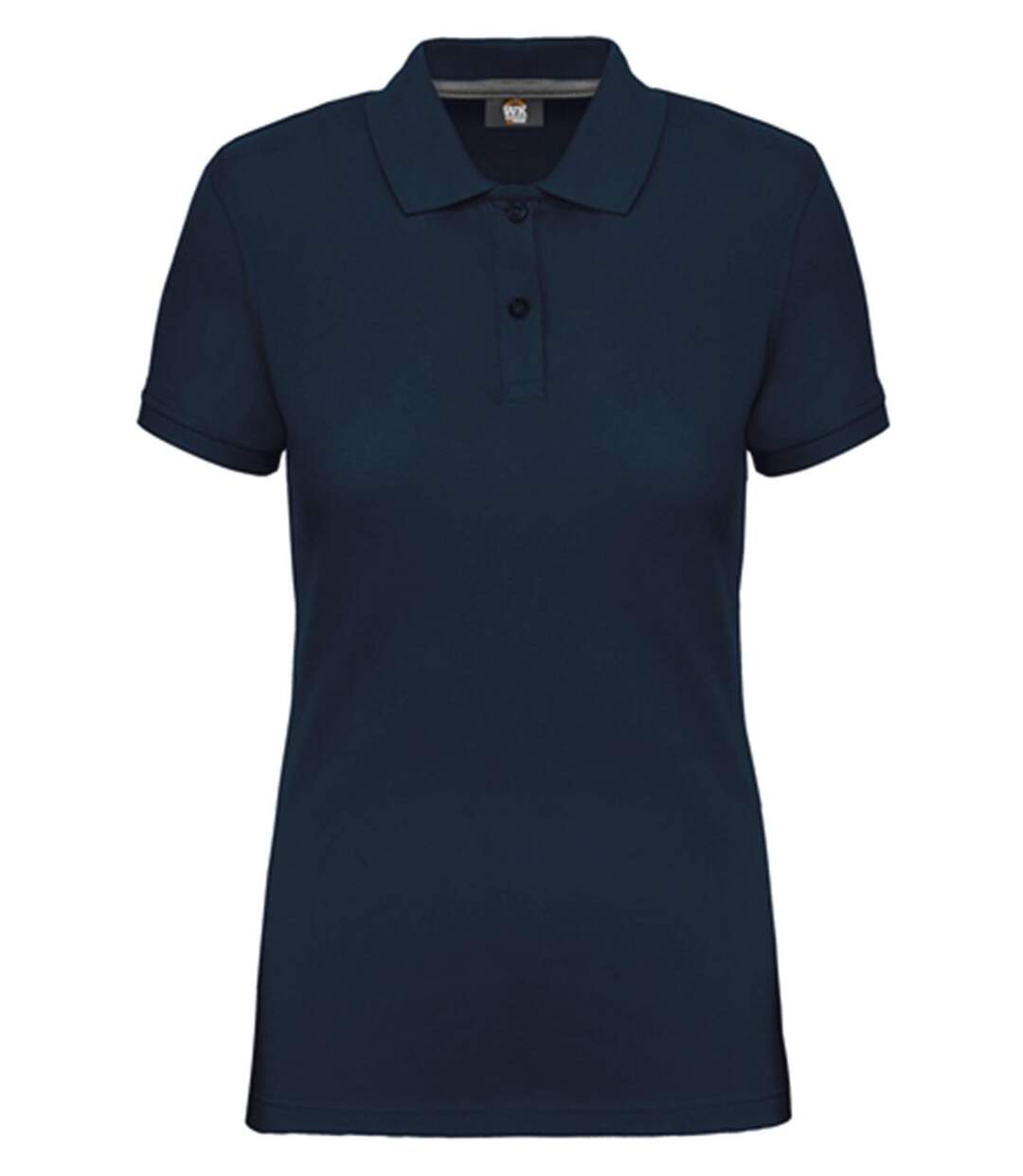 Polo manches courtes - Femme - WK275 - bleu marine