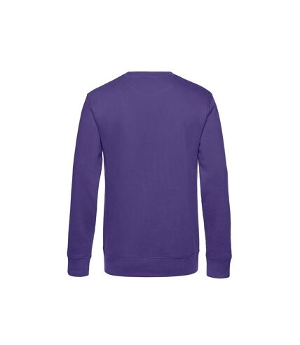 B&C Mens King Crew Neck Sweater (Radiant Purple)