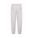 Mens Arched Logo Joggers Grey Blank Essentials-3