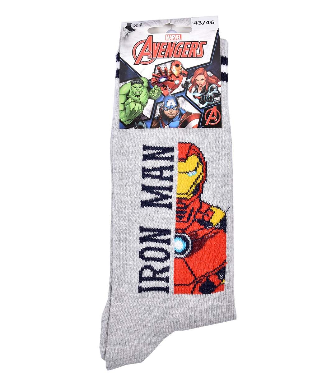 Chaussettes Pack Cadeaux Homme SUPERHEROS IRON23-4