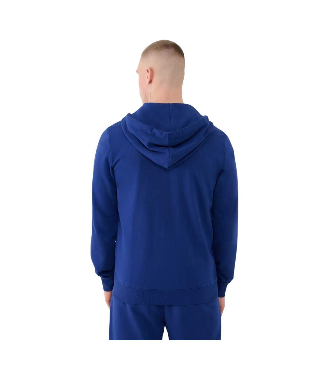 Veste À Capuche Wmm00tswsm1768 Homme Bleu Marine 4F-3