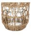 Lanterne Déco en Rotin Muli 18cm Beige-3