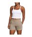 Short rival femme marron Under Armour-3