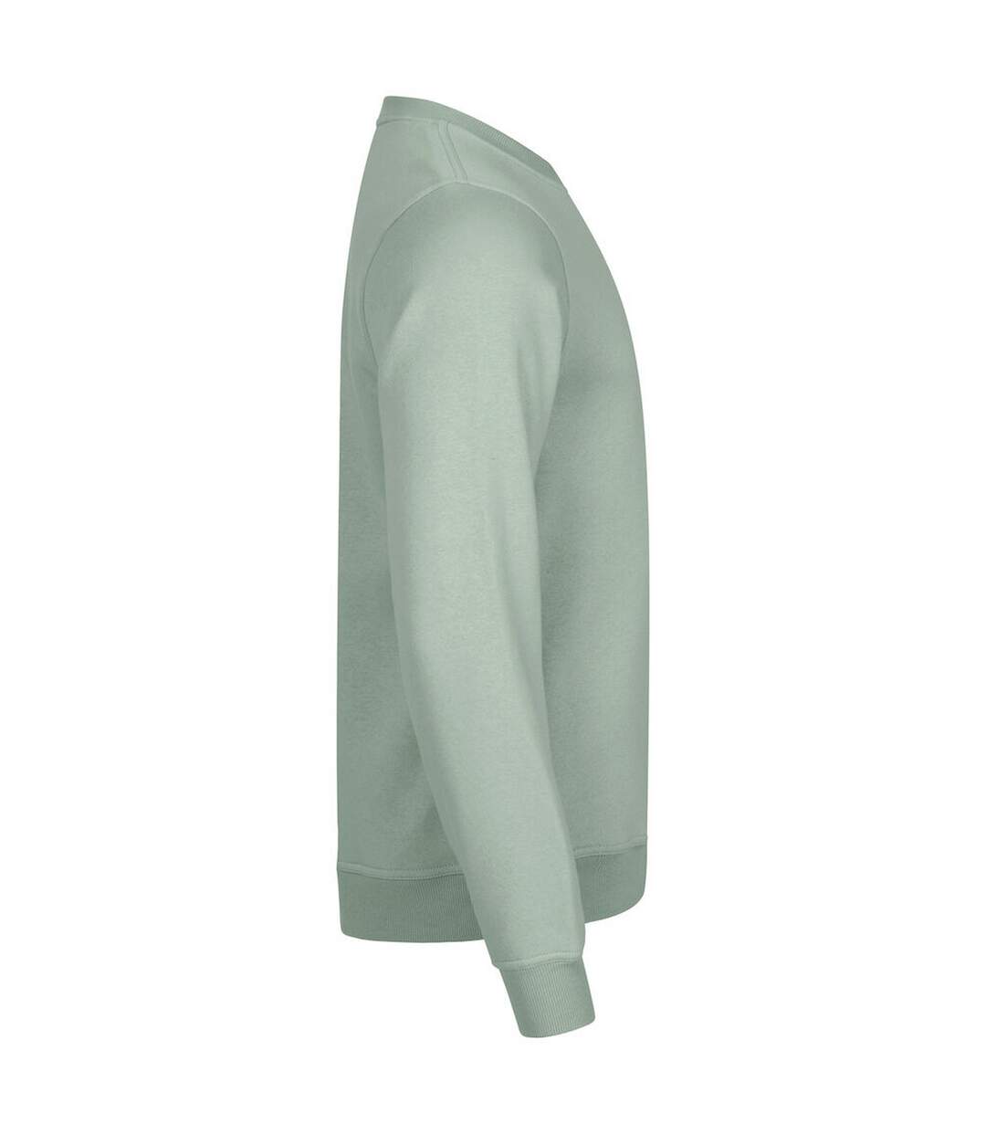 Unisex Adult Miami Round Neck Sweatshirt Sage Green Clique-3