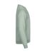 Unisex Adult Miami Round Neck Sweatshirt Sage Green Clique-3