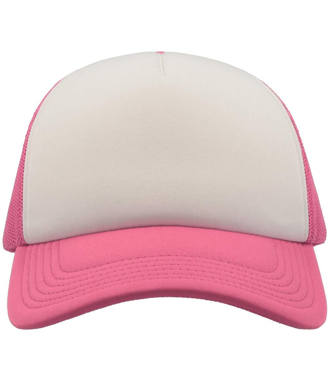 Casquette trucker rapper adulte fuchsia fluo Atlantis-3