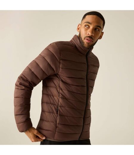 Doudoune Matelassée Marizion Homme Marron Foncé Beige Pâle Regatta