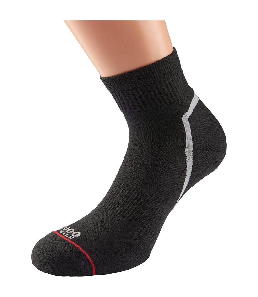 Chaussettes qtr femme noir 1000 Mile