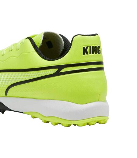 Chaussures De Foot King Match Adulte Vert Clair Électrique Noir Puma