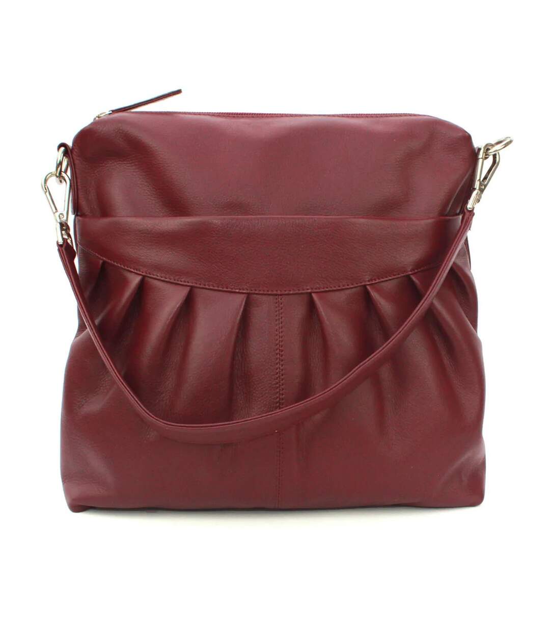 Sac à main leona femme taille unique bordeaux Eastern Counties Leather