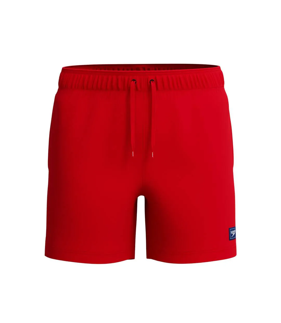 Mens Classic Volley Logo Swim Shorts Red Speedo-1