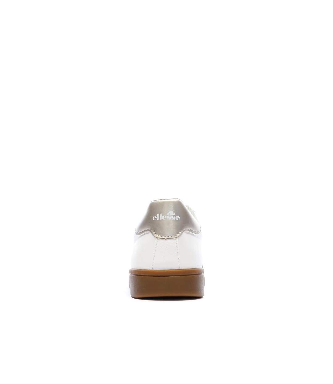 Baskets blanches/grises femme ellesse catarina-3