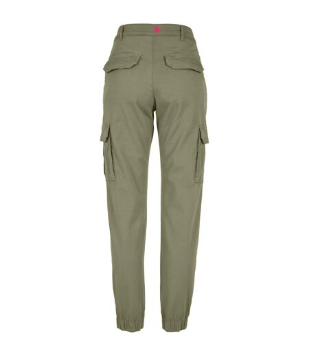 Pantalon Utility Femme Gris Pâle Urban Classics