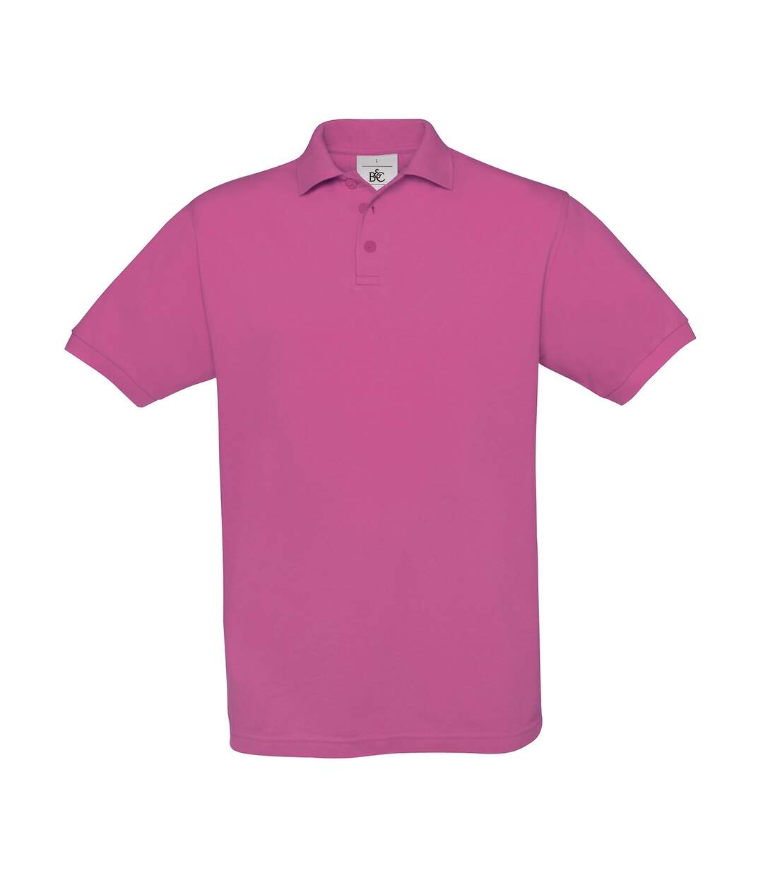 Polo manches courtes - homme - PU409 - rose fuschia-2