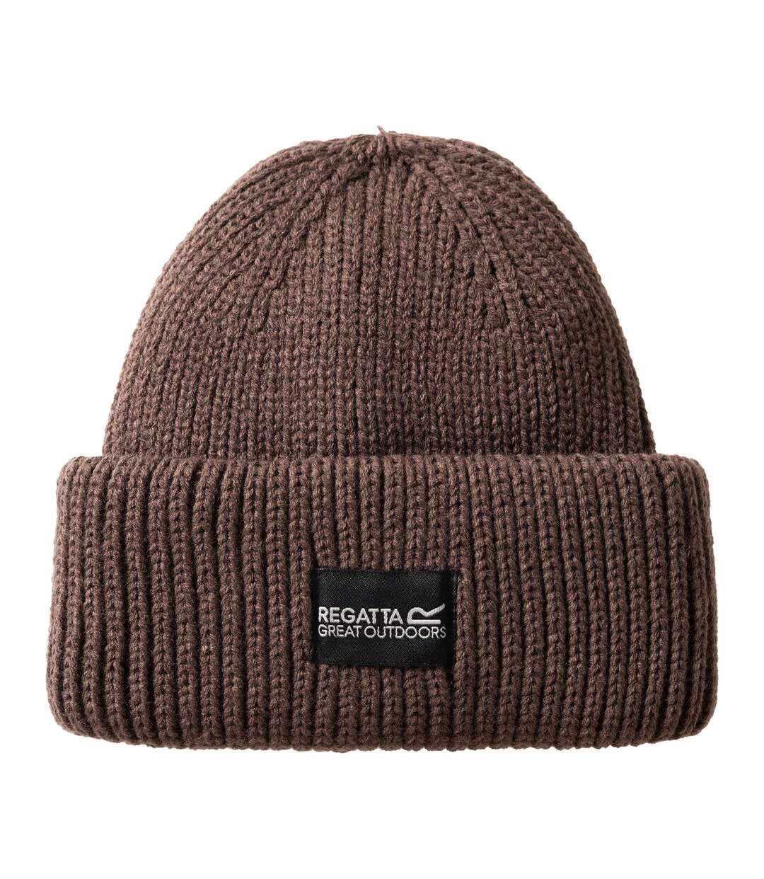 Bonnet Uni À Revers Connora Fisherman Adulte Marron Foncé Regatta-2