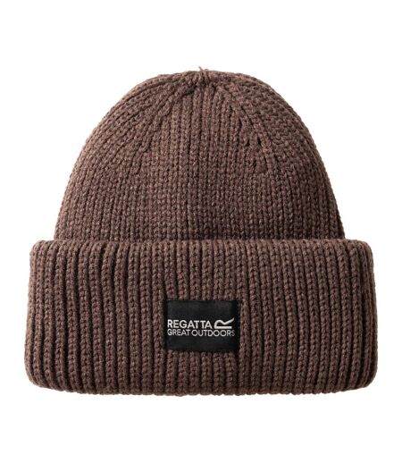 Bonnet Uni À Revers Connora Fisherman Adulte Marron Foncé Regatta
