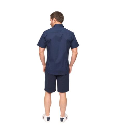 Chemises Manches Courtes Daymeson Homme Bleu Marine Bleu Clair Imprimé Bewley & Ritch