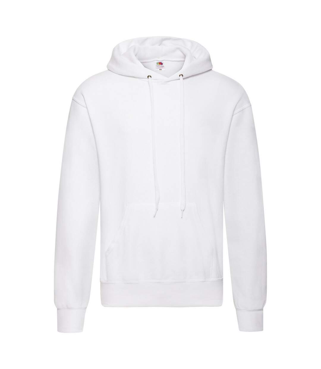 Sweat À Capuche Classic Homme Blanc Fruit Of The Loom-1