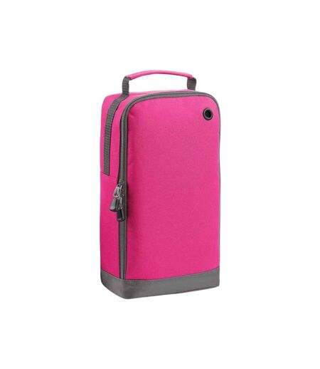 Sac à chaussures athlétique taille unique fuchsia Bagbase