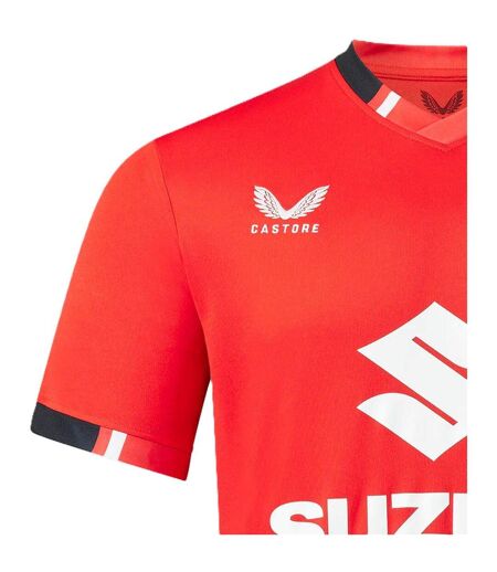 Mens Milton Keynes Dons Fc Away Jersey Fiery Red Castore