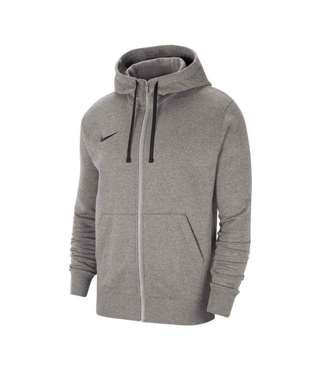 Sweat À Capuche Park Homme Gris Argenté Nike-1