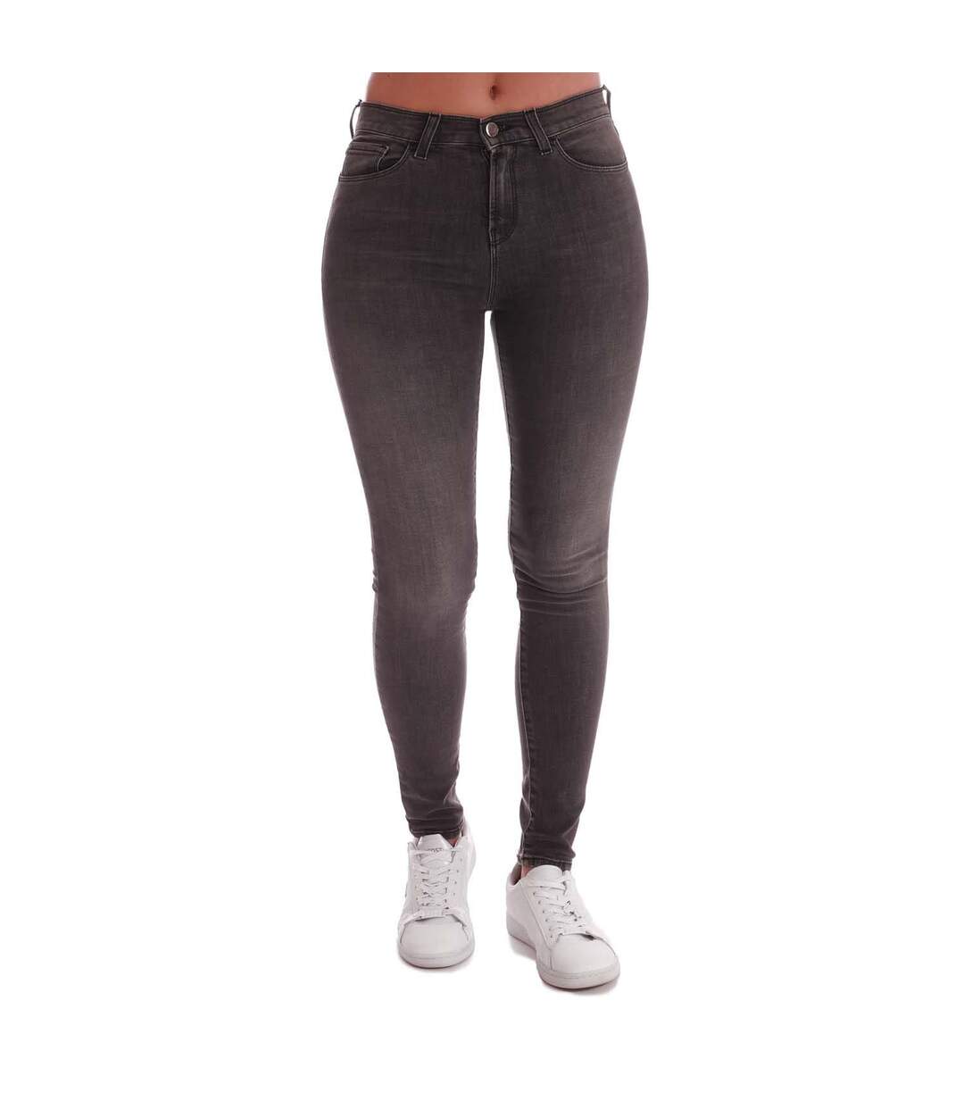 Jean j20 femme gris Emporio Armani-4