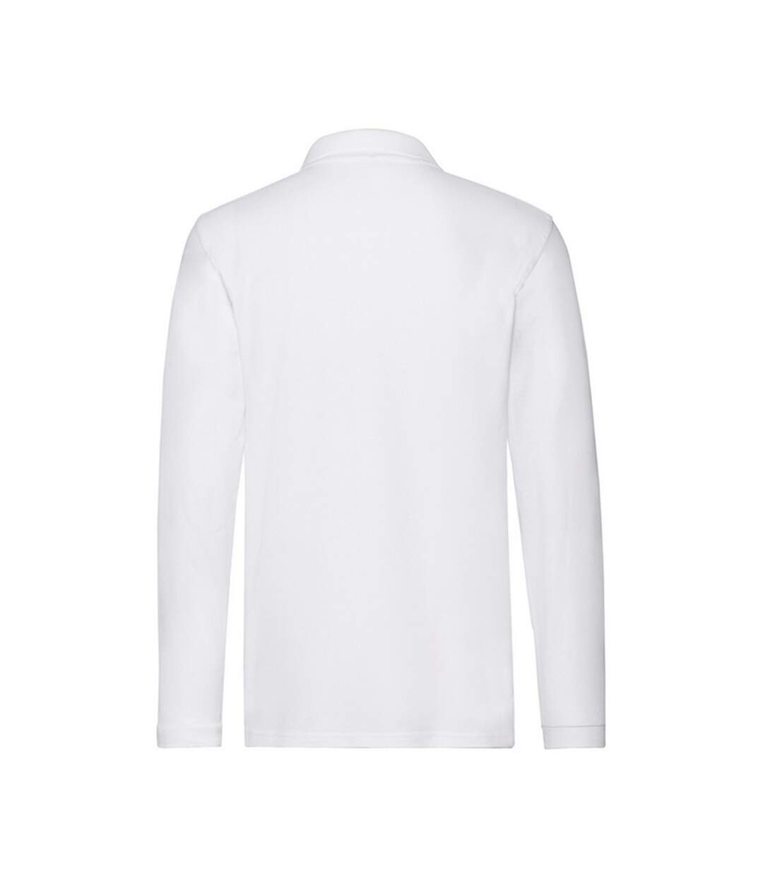 Polo homme blanc Fruit of the Loom-2