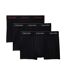 x3 boxers noirs/rouges homme calvin klein relaxed fit trunk-1