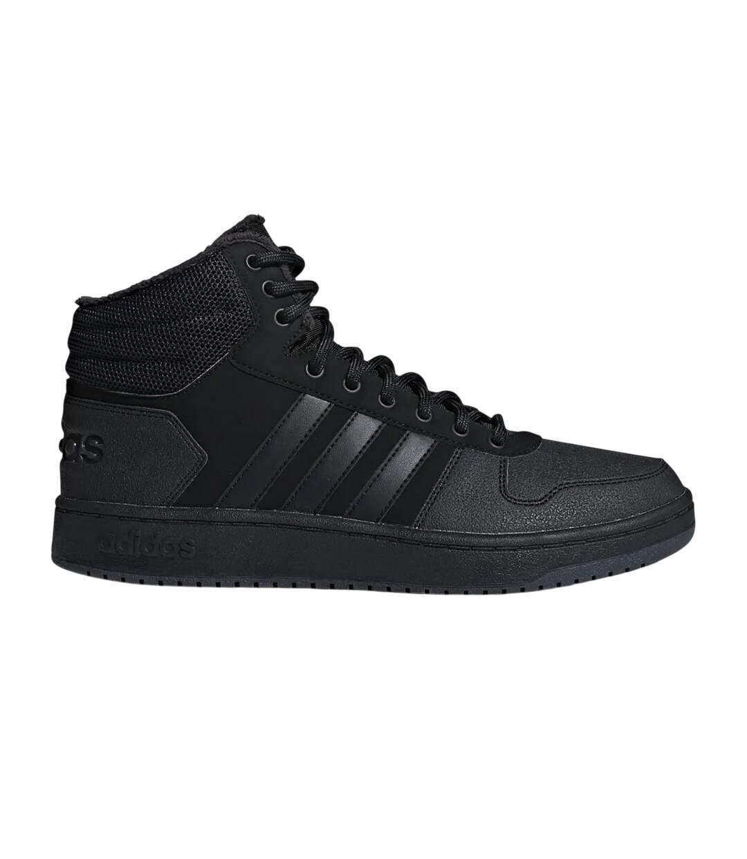Baskets hoops 2.0 homme noir Adidas-4