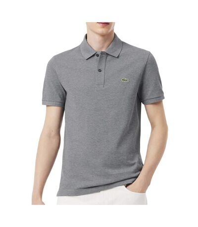 Polo gris homme lacoste slim fit petit