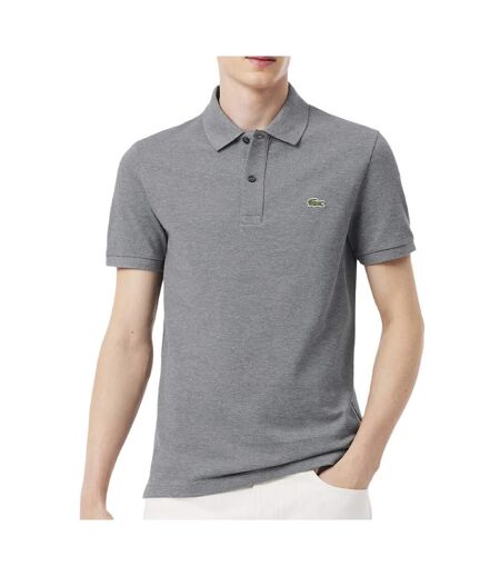 Polo gris homme lacoste slim fit petit